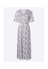 Witt - Druck-Kleid - ecru-marine-bedruckt