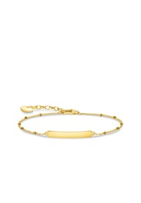 Thomas Sabo STERLING SILVER - Armband Classic Dots gold - braun, schwarz