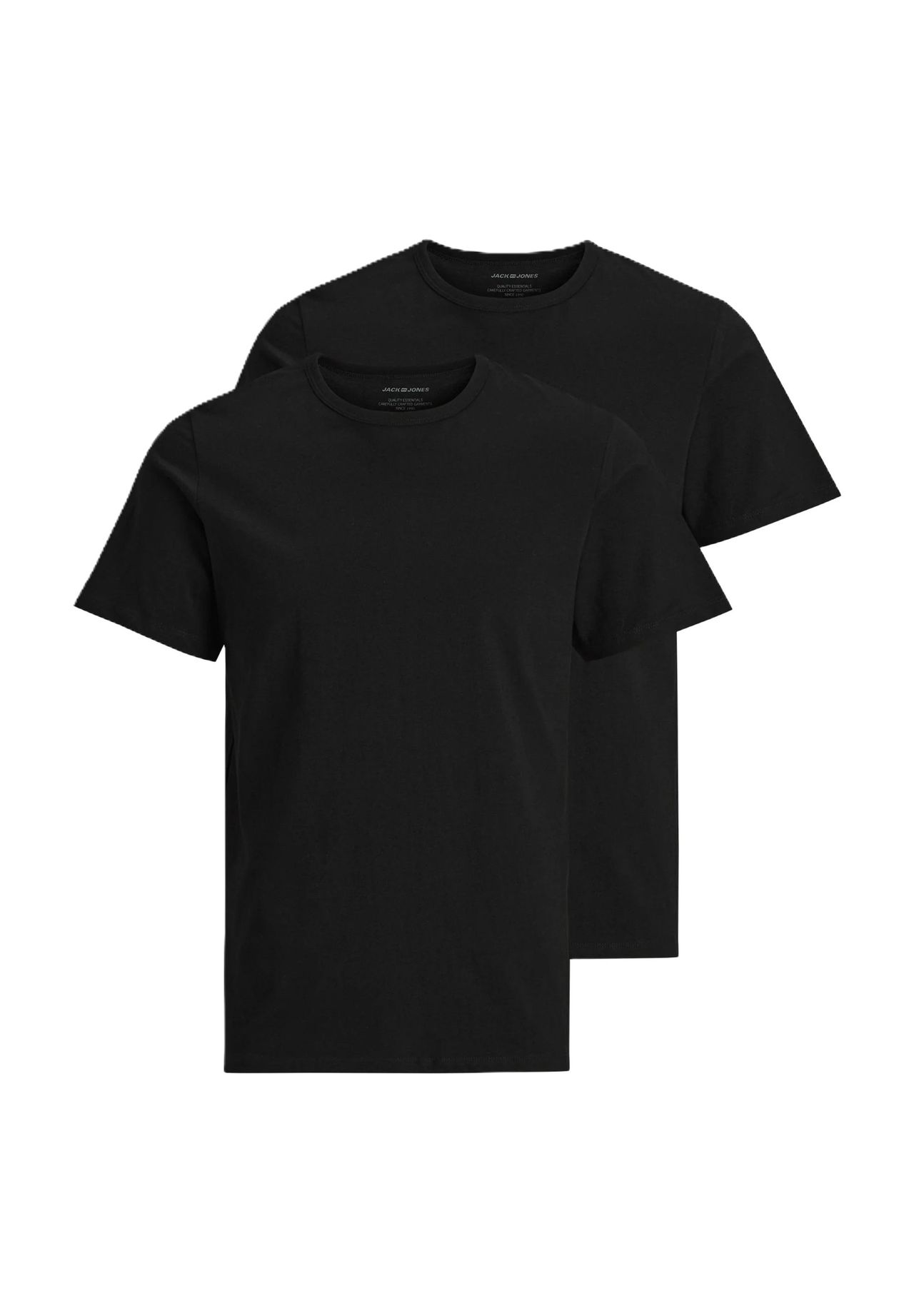 JACK & JONES Male T-Shirt 2er-Pack Einfarbig T-Shirt - Bild 8