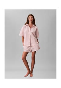 Calvin Klein - Schlafanzug-Hose Cotton Poplin, Baumwolle, für Damen - UJS  AURORA STRIPE