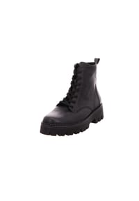 waldläufer® Lugina - Schnürstiefeletten, Leder, Zuglasche, für Damen - 001 VEGA SCHWARZ