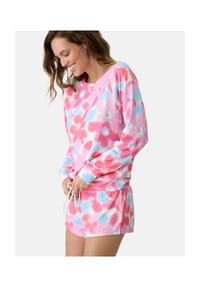 P.J.Salvage® - Sleepshirt Spread Kindness - Weiss, pink