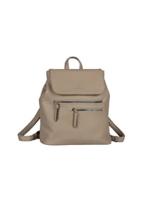 TOM TAILOR WINONA - Rucksack, Emblem, für Damen - TAUPE