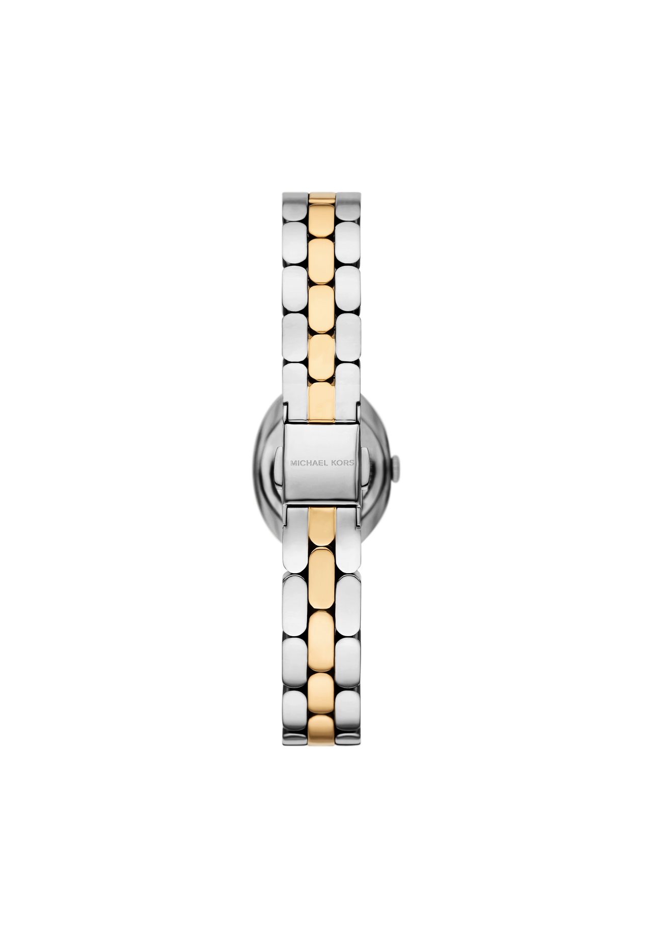 Michael Kors Damenuhr Maude 3-Zeiger-Werk Edelstahl Bicolor, MK4956, Silber, 99