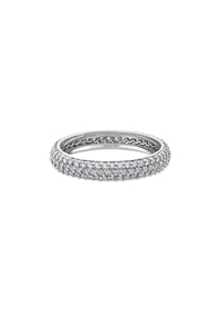 MONCARA - Damen Ring, 585er Weißgold, 141 Diamanten zus. ca. 0,65 Karat - Weißgold