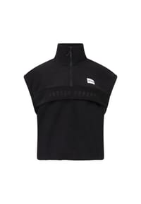 eivy - Fleeceweste Im coolen Pastell-Look - Black