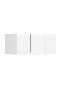 Akord - Kleiderschrank-Aufsatz S100 mit 2 Türen und 3 Einlegeböden - artisan-eiche