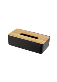 WENKO® Kosmetiktuchbox "Rotello" - Rotello - SCHWARZ
