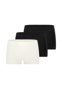SCHIESSER - Short Slip 3er Pack Unique Cotton - Off-white