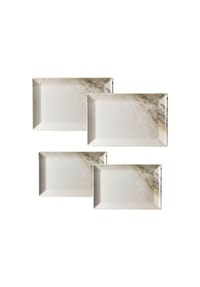 Ritzenhoff & Breker Platten-Set Arezzo 4er Set braun - AREZZO - braun
