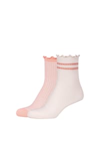 s.Oliver - Socken, 2er-Pack, für Damen - 1000 WHITE