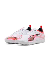 PUMA® - Fußballschuhe "Ultra Play TT Jr", stabil, Zuglasche, für Kinder - PUMA WHITE-PUMA BL