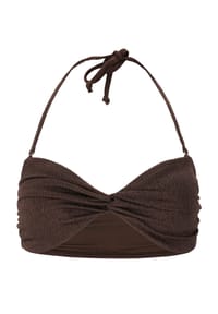 ENDURANCE ATHLECIA - Bikinioberteil Larinie im stylischen Bandeau-Look mit abnehmbaren Trägern - 1001 Black
