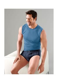Witt - Shirt - blau + grün + weiß