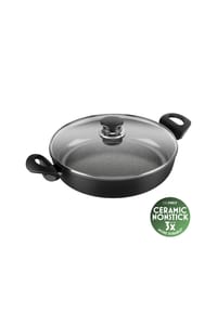 BALLARINI Servierpfanne, 28cm - BARI CERAMIC - SCHWARZ
