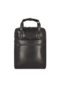 LEONHARD HEYDEN - Roma Rucksack Leder 42 cm Laptopfach - schwarz