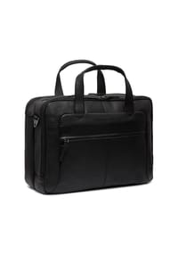 The Chesterfield Brand Wax Pull Up - Wax Pull Up Aktentasche Leder 44 cm Laptopfach - black
