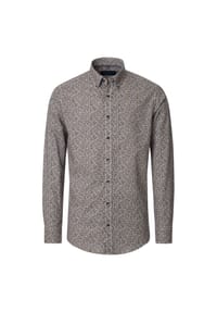 CASAMODA - Freizeithemd, Comfort-Fit, Langarm, Button- Down- Kragen, für Herren - 200 BRAUN
