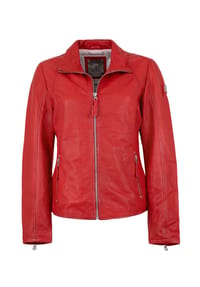 gipsy® - Damen Lederjacke Lammnappa rot - rot