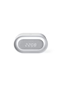 COFI - Light Alarm Wecker mit LED-Licht Der perfekte Start in den Tag - Weiß 150 x 47 x 85 mm