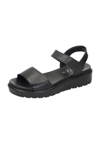 ara® - Sandaletten "Bilbao", Keilabsatz, für Damen - SCHWARZ