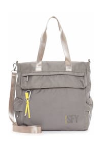 SURI FREY SURI SPORTS MARRY - Shopper, Logo-Print, Reißverschluss, für Damen - 420 SAND