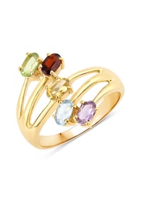 Rafaela Donata - Ring 925/- Sterling Silber - gelbgold