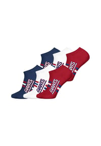 NFL - Freizeitsocken NY Giants Sneaker - WHT/RED/DBL