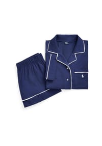 POLO RALPH LAUREN - Polo Essentials Shorty "Short Sleeve", Knopfleiste, für Damen - 815 NAVY