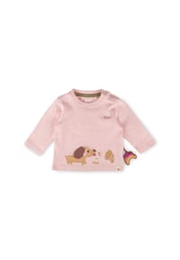 sigikid® - Langarmshirt Petit Croissant ,  für Babys - rosa