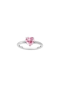 Thomas Sabo - Damen Ring, 925er Silber - PINK, SILBERFARBEN