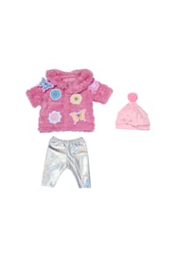 BABY born® - Puppen-Kleiderset "Flauschmantel" - ROSA