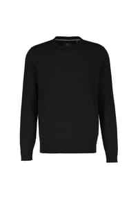 LERROS - Strickpullover, Rundhals-Ausschnitt, für Herren - 290 BLACK