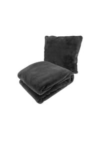Kayoom - Dekokissen & Decke Aimee 625 2er-Set - anthrazit