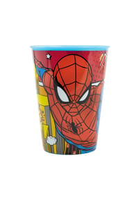 MARVEL - Spiderman Becher Kinder 260 ml Trinkbecher für Kita & Frühstück - Mehrfarbig 9,7x7,6x7,6 cm