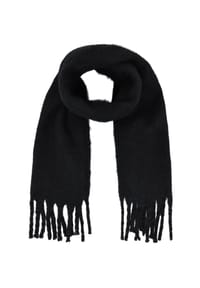 MANGUUN - Schal, Fransen, für Damen - BLACK