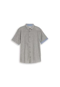 TOM TAILOR - Freizeithemd, Regular Fit, Kurzarm, Kent, für Herren - 10668 SKY BLUE