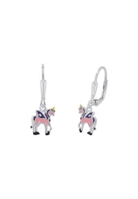 Prinzessin Lillifee - Mädchen Ohrhänger Einhorn Rosie, 925er Silber - Lila