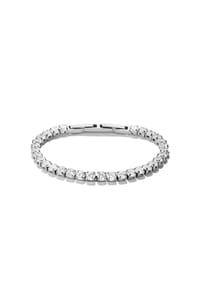 Thomas Sabo - Tennisarmband mit Zirkonia - stahlfarben, weiß