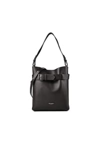 Marc O'Polo - Schultertasche Leder 28 cm - black