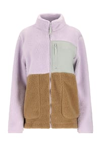 SLOPE® - Fleecejacke Katau aus wärmendem Teddy-Stoff - 4047 Prism Pink