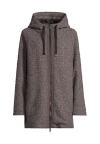 NEW VIEW - Jacke TM12 mit weitenregulierbarer Kapuze - Grau