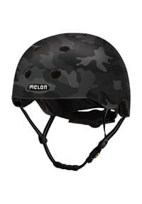 melon® - City-Fahrradhelm "All Stars", camouflage black matt - schwarz