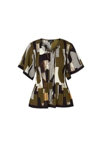 KRISS - Bluse Vanja - mehrfabrig