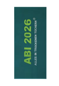 EGERIA® Abistrandlaken - ABI 2026 - 303 HELL BLAU