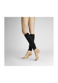 Hudson - Stulpen "Winter Rib", Woll-Anteil, Rippmusterung, für Damen - 0005 BLACK