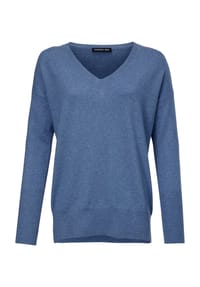 heine - V-Pullover - blau