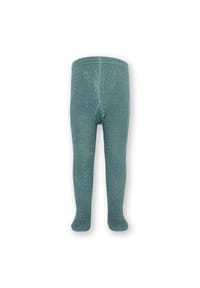 KITE - Kinder Zopfmuster Strumpfhose Thymiangrün Bio-Baumwolle - grün