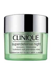 CLINIQUE SUPERDEFENSE - Night Recovery Moisturizer - WEIẞ
