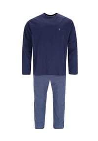 hajo - Schlafanzug Premium Cotton - Marine